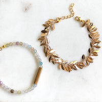 Shimmer Leaf Bracelet [LAST CHANCE]