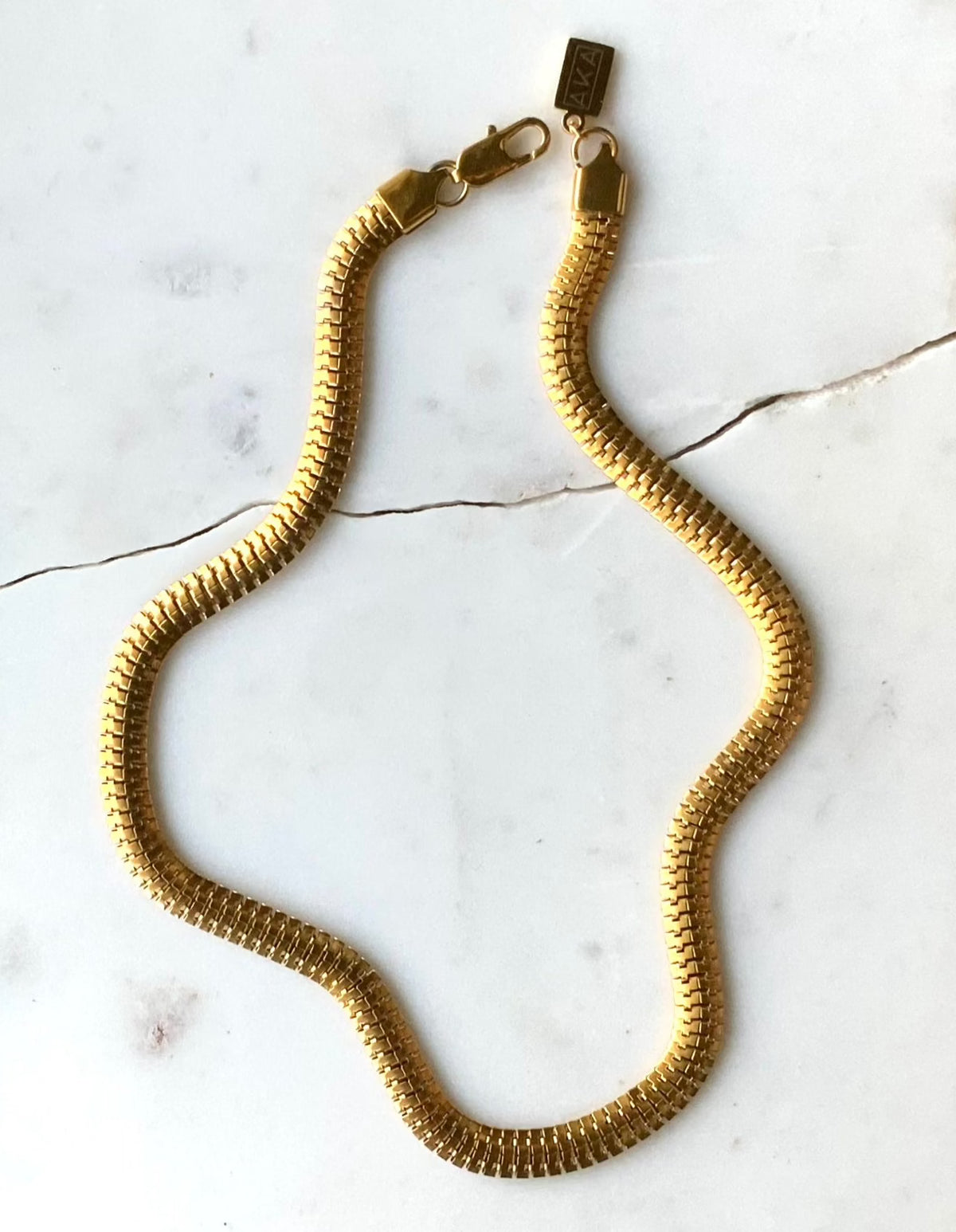 Chunky Snake Chain Necklace