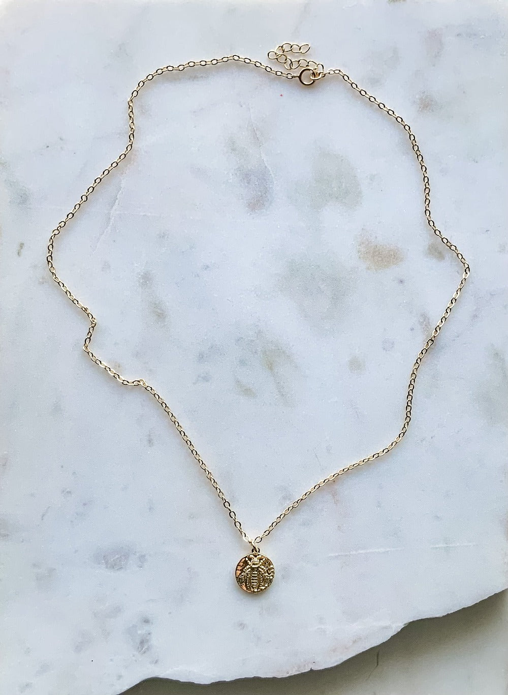 Bee Pendant Necklace [LAST CHANCE]
