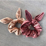 Bunny Ear Scrunchy - Velvet