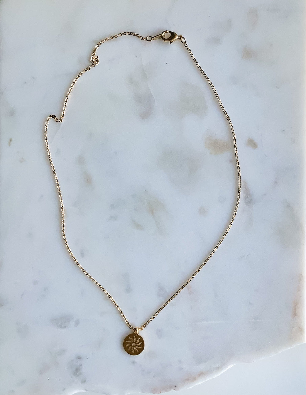 Shine On Sun Necklace