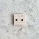 Didi Heart Stud Earrings - ROSE GOLD, GOLD, SILVER