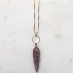 Strawberry Quartz Necklace
