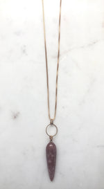Strawberry Quartz Necklace