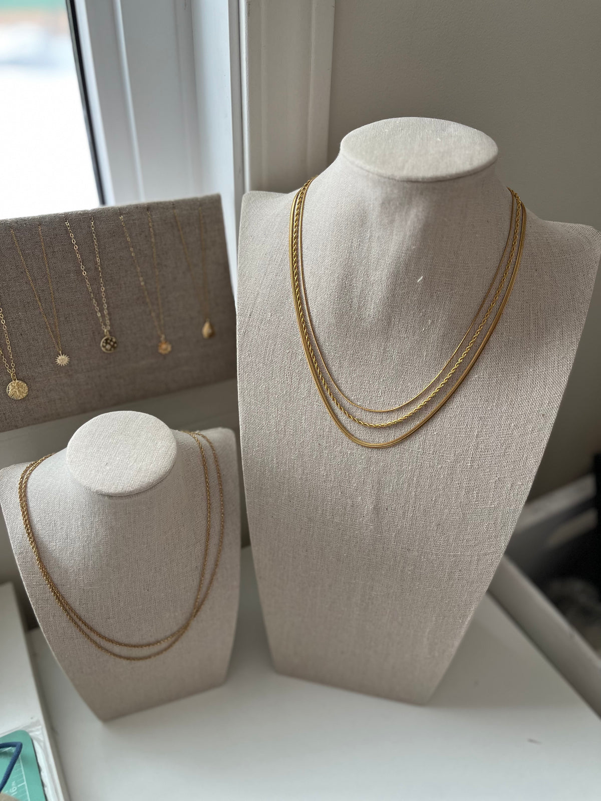 CELINE| 1mm Fine Rope Chain Necklace