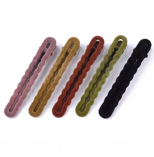 Velvet Bar Hair Clip