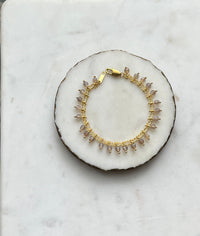 Natural Faceted Agate Bracelet [LAST CHANCE]