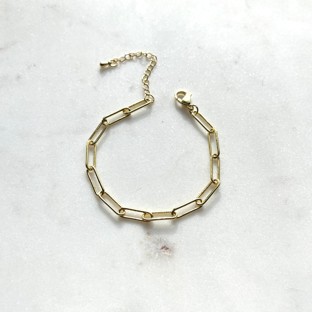 Paperclip Chain Bracelet - Large Links