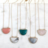 The Arc Necklace - Rose Quartz [LAST CHANCE]